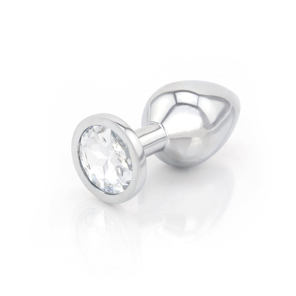 Jeweled Chrome Metal Butt Plug and Anal Toy as Anal Massager LXB Wholesale Jeweled Chrome Metal Butt Plug and Anal Toy as Anal Massager LXB Wholesale