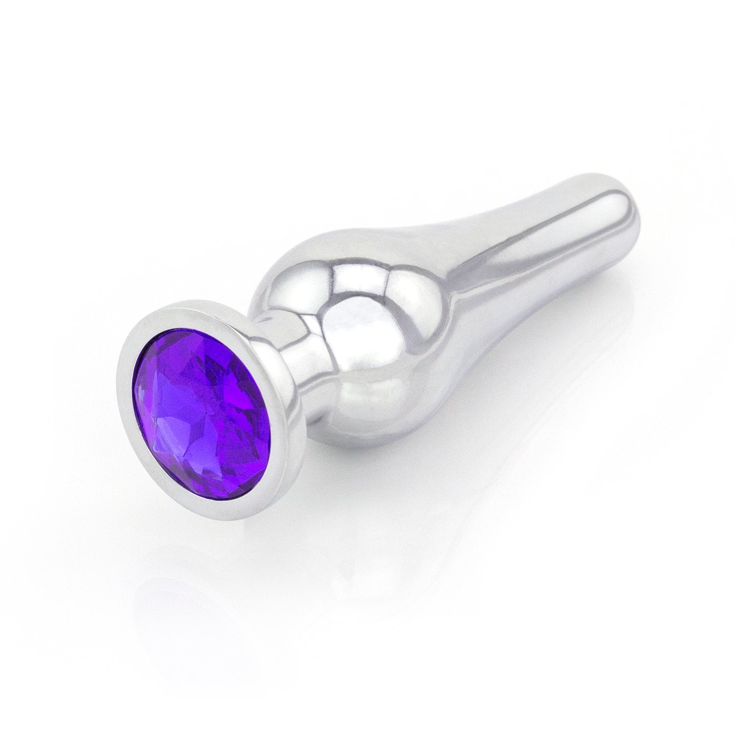Jeweled Chrome Butt Plug, Anal Toy for Anal Massage Long Anal Plug LXB Wholesale Jeweled Chrome Butt Plug, Anal Toy for Anal Massage Long Anal Plug LXB Wholesale